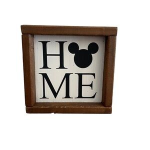 Handmade Home Decor Disney Inspired “Home” sign